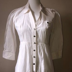 Anthropologie Edme & Esyllte Button-Down Cotton Shirt